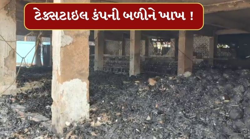 Ahmedabad : પીપળજમાં આવેલી ટેક્સટાઇલ કંપનીમાં લાગી ભીષણ આગ, 1 શ્રમિકનું ગૂંગળાઈ જવાથી મોત, જુઓ Video