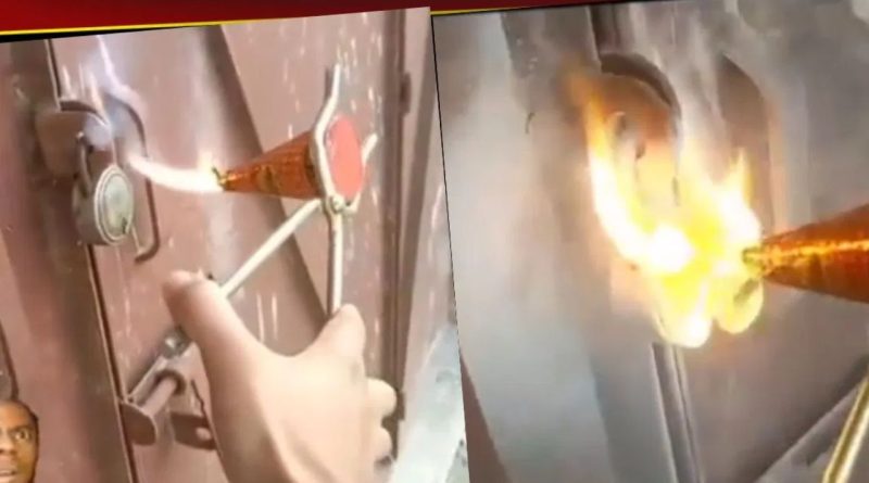 માણસે દાડમ (કોઠી) સળગાવીને તાળું ખોલ્યું, લોકોએ કહ્યું – આ તો કમાલ છે !