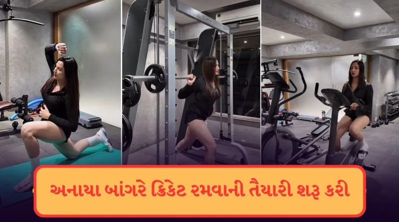 છોકરામાંથી છોકરી બન્યા પછી, અનાયા બાંગરે ક્રિકેટ રમવાની તૈયારી શરૂ કરી, જુઓ VIDEO