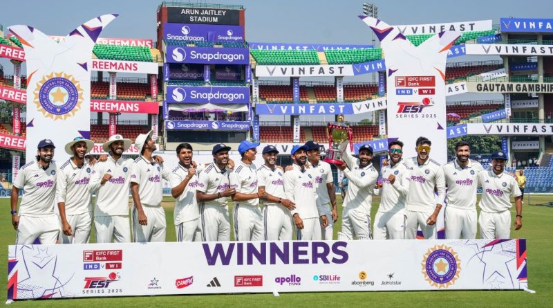 IND vs WI : ટીમ ઈન્ડિયાએ ભારત અને વેસ્ટઈન્ડિઝ ટેસ્ટ સીરિઝમાં આ 5 મોટા રેકોર્ડ બનાવ્યા, જુઓ ફોટો