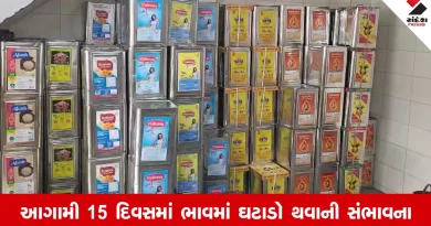 Rajkot બજારમાં સિંગતેલના ભાવમાં નજીવો ઉછાળો, પીલાણયુક્ત મગફળીની આવક ઘટતાં ડબ્બે રૂ.15નો થયો વધારો