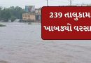 Rain News : છેલ્લા 24 કલાકમાં 239 તાલુકાઓમાં ખાબક્યો વરસાદ, સૌથી વધુ અમરેલીના રાજુલામાં 8.50 ઈંચ વરસાદ વરસ્યો, જુઓ Video