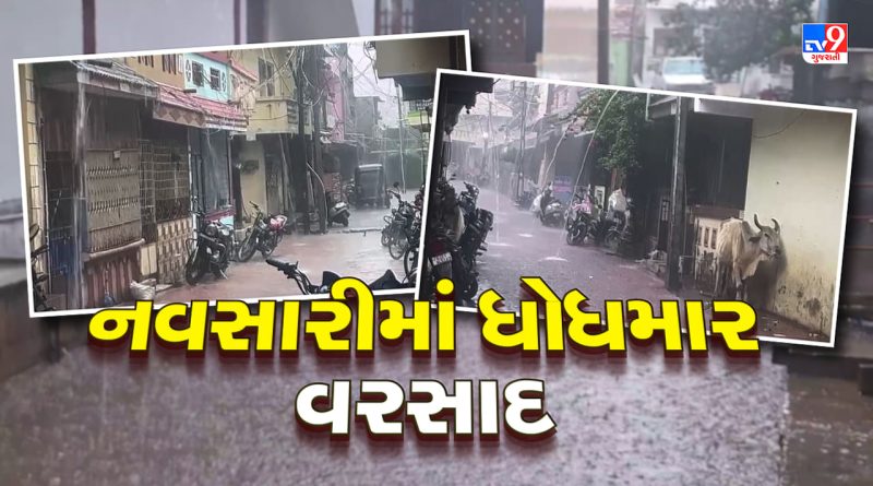 ગુજરાતમાં જોવા મળી અરબી સમુદ્રના ડિપ્રેશનની અસર, 71 તાલુકામાં વરસ્યો કમોસમી વરસાદ, નવસારીમાં 6 ઈંચથી વઘુ