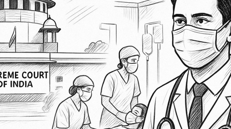 સુપ્રીમ કોર્ટે કહ્યું-ડોક્ટરોનું ધ્યાન રાખવું એ અમારી જવાબદારી:નહિંતર સમાજ માફ નહીં કરે; કોરોનાથી મૃત્યુ પામેલા પ્રાઈવેટ ડોકટરોને પણ સરકારી વીમાનો લાભ મળે