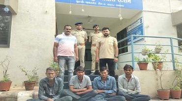 જામનગર સહિતના અલગ-અલગ જિલ્લામાં ઘરફોડ ચોરી કરતી ઘાટવડ ગેંગને ઝડપી પાડતી જામજોધપુર પોલીસ