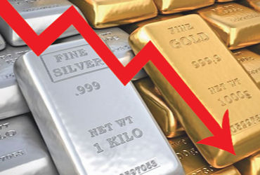 અમદાવાદ ચાંદીમાં એક જ દિવસમાં રૂ.8000, સોનામાં રૂ.4500નું ગાબડું