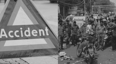 સુરત: માંડવીના લીમદા ગામ પાસે બે બાઈક સામ સામે અથડાયા, 3 યુવકના મોત