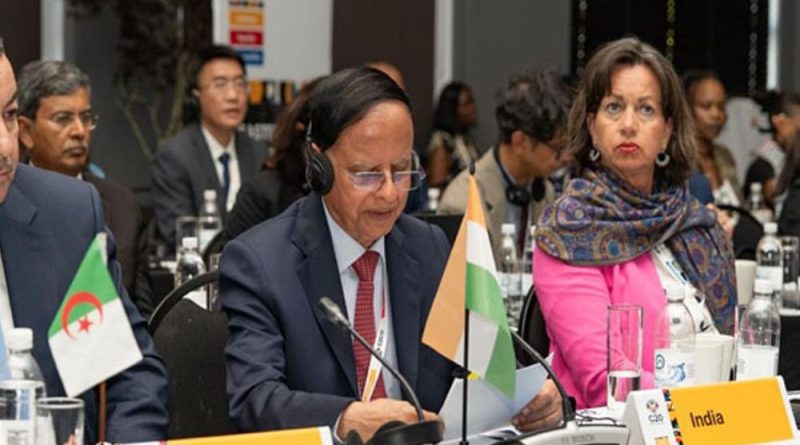 G20 ડિઝાસ્ટર રિસ્ક રિડક્શનની બેઠકમાં ભારતીય મતનો સ્વીકાર:ડૉ. પી.કે. મિશ્રાના નેતૃત્વ હેઠળના ભારતીય પ્રતિનિધિમંડળના સમર્થન સાથે મંત્રી સ્તરીય ઘોષણાપત્રને અપનાવાયું, કેપટાઉનમાં યોજાઈ હતી બેઠક