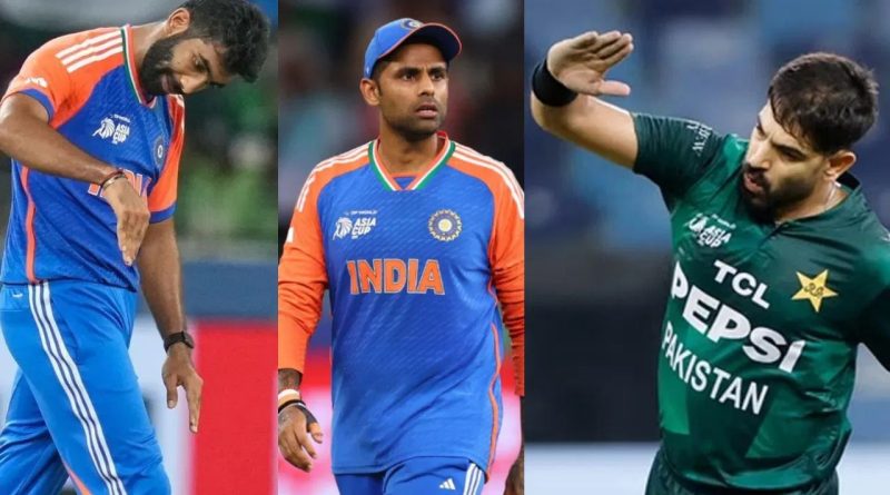 Breaking News: ICC એ સૂર્યકુમાર યાદવ અને જસપ્રીત બુમરાહને ફટકાર્યો દંડ, રૌફ પર 2 મેચનો પ્રતિબંધ