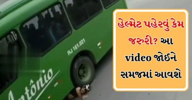 આટલું ભયાનક એક્સિડન્ટ નહીં જોયું હોય! માથું બસના પૈડાં નીચે આવી ગયું, આ રીતે થયો ચમત્કારીક બચાવ