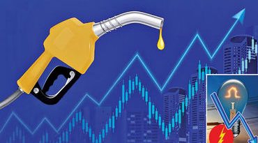 વીજ માગમાં ઘટાડો જ્યારે પેટ્રોલનો વપરાશ વધ્યો