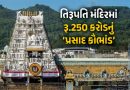 તિરુપતિ મંદિરમાં ‘પ્રસાદ કૌભાંડ’, 5 વર્ષમાં 68 લાખ કિલો નકલી ઘીના લાડુ ચઢતા રહ્યા, કિંમત રૂ. 250 કરોડ