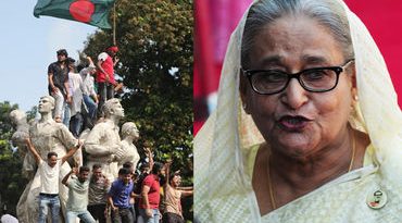બાંગ્લાદેશમાં ફરી હિંસા ભડકી: ઠેર ઠેર બોમ્બ બ્લાસ્ટ, શેખ હસીના અંગે આજે આવશે ચુકાદો
