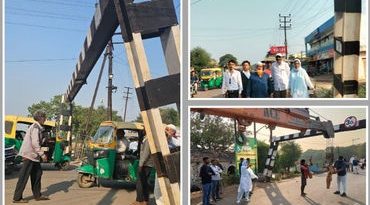 જામનગરમાં કાલાવડ નાકા બહાર જર્જરિત પુલ પર લોખંડના ગડર સાથે ટ્રક અથડાઈ, તંત્ર દોડતું થયું