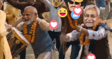 બિહાર ચૂંટણી પરિણામો પર 17 વાઇરલ મીમ્સ:JDUની બેઠકોથી PM મોદી ચિંતામાં, કોંગ્રેસ રિવર્સ ગિયરમાં; PK છેલ્લેથી ફર્સ્ટ