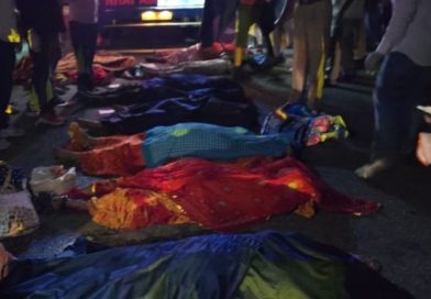 રાજસ્થાનમાં ટેમ્પો ટ્રાવેલર અને ટ્રેલર વચ્ચે અકસ્માત, 15નાં મોત:મૃત્યુઆંક વધવાની આશંકા; ઓવરટેક કરતી વખતે ગંભીર દુર્ઘટના ઘટી