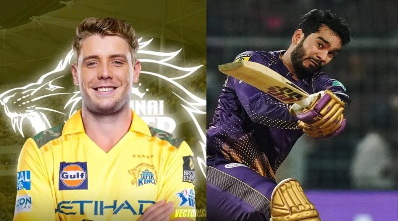 IPL 2026: ઓક્શન પહેલા જ મોટો ખેલ ! CSKએ ‘કેમેરોન ગ્રીન’ પર ₹21 કરોડનો મોટો દાવ રમ્યો, ‘વેંકટેશ ઐયર’ ₹17.5 કરોડમાં KKR માં જોડાયો