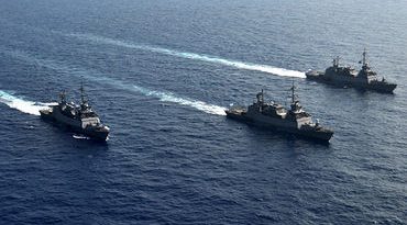 અમેરિકી-ઈઝરાયલી નૌકાદળની ‘રક્ષણહાર’ નામક પ્રચંડ યુદ્ધ કવાયત