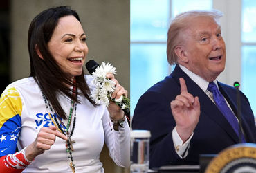 આખરે ડોનાલ્ડ ટ્રમ્પની ઈચ્છા પૂરી થઇ! મારિયા મચાડોએ નોબેલ પુરસ્કાર ટ્રમ્પને ભેટ કર્યો