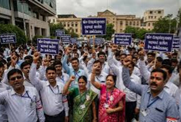 પાંચ દિવસના સપ્તાહની માગણી સાથે બેન્ક કર્મચારીઓની હડતાલ સફળ રહી