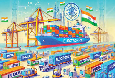 યુરોપમાં ભારતની ઇલેક્ટ્રોનિક્સ નિકાસમાં 37 ટકાનો જંગી વધારો