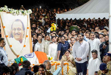 રાજકીય સન્માન સાથે આજે બારામતીમાં અજિત પવારના અંતિમ સંસ્કાર, મહારાષ્ટ્રમાં 3 દિવસનો શોક