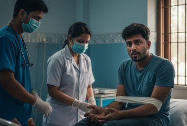 બનાસકાંઠા: હડકવાનાં લક્ષણો દેખાતા યુવકે ધમાલ મચાવી, લોકોએ દોરડાથી બાંધી હોસ્પિટલ ખસેડ્યો