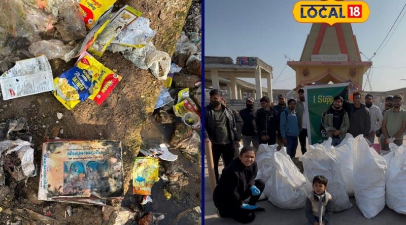 શ્રદ્ધા સાથે સ્વચ્છતા પણ જરૂરી, રામનાથ મંદિર-આજી નદી કાંઠે ક્લીન અપ રાજકોટનું અભિયાન