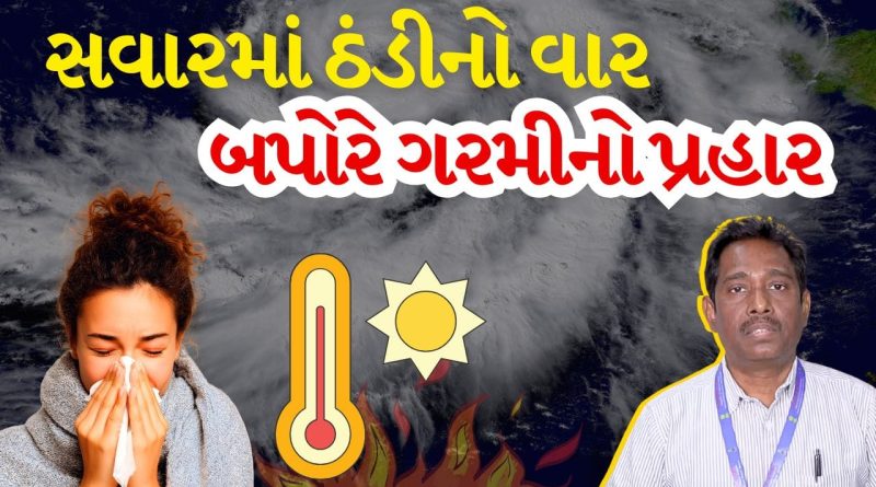 Breaking News સવારમાં ઠંડીનો વાર, બપોરે ગરમીનો પ્રહાર, હવામાન વિભાગે બેવડી ઋતુની કરી આગાહી, જુઓ Video