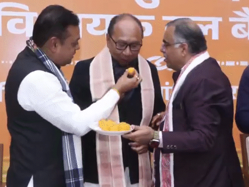 યુમનામ ખેમચંદ સિંહ મણિપુરના 13મા CM બનશે:ભાજપના ધારાસભ્ય દળના નેતા ચૂંટાયા; રાષ્ટ્રપતિ શાસન 12 ફેબ્રુઆરીએ સમાપ્ત થશે