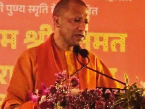 યોગી બોલ્યા- બાબરી ઢાંચો કયામતના દિવસ સુધી નહીં બને:જે કાયદો તોડશે તેને નરક મળશે, નિયમથી રહેતા શીખી લો