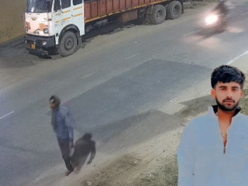 બે બાઈકની સામસામે જોરદાર ટક્કર, VIDEO:3 યુવકો અને એક યુવતી ઉછળીને રસ્તા પર ફેંકાયા; એકનું મોત, અન્ય ઘાયલ