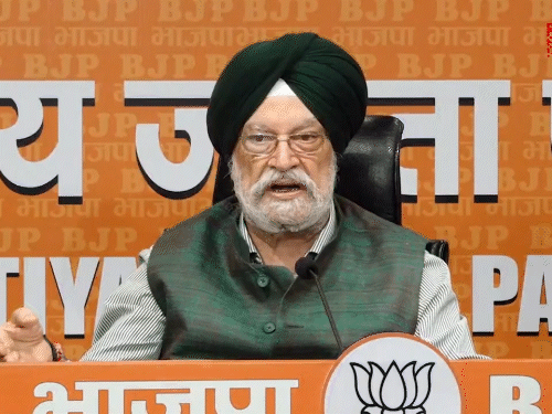 કેન્દ્રીય મંત્રી પુરી બોલ્યા, એપસ્ટીન સાથે 3-4 પ્રોફેશનલ મીટિંગ થઈ:તેની સાથે સંબંધનો આરોપ પાયાવિહોણો; રાહુલે લોકસભામાં તેમનું નામ લીધું હતું