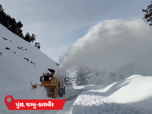 MP-UP અને રાજસ્થાનમાં ગાઢ ધુમ્મસ:હિમાચલ અને જમ્મુ-કાશ્મીરમાં હિમવર્ષા, રોહતાંગ-ભરમોરમાં 6 ઇંચ બરફ પડ્યો; ગુલમર્ગમાં પારો માઈનસ 8°