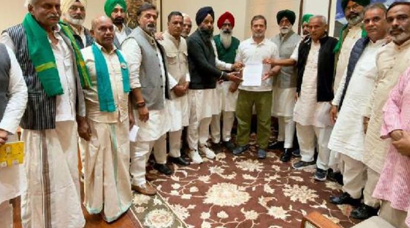 રાહુલ ગાંધીએ ખેડૂત સંગઠનોના નેતાઓ સાથે મુલાકાત કરી:કહ્યું- ખેડૂતોના હિતો સાથે કોઈ સમાધાન નહીં, ભારત-અમેરિકા ટ્રેડ ડીલ વિરુદ્ધ આંદોલન પર વાતચીત થઈ