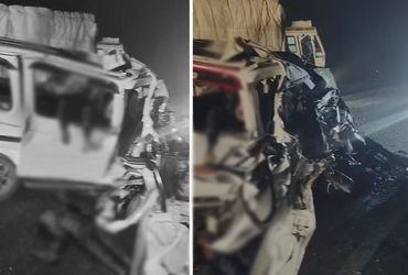 રાણપુરની કિનારા ચોકડી નજીક ગોઝારો અકસ્માત, ટ્રકની ટક્કરે ઈકોનો કચ્ચરઘાણ, 3ના મોત