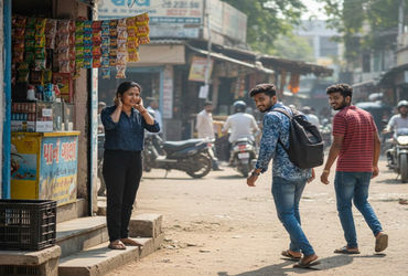 પાનના ગલ્લા પર મહિલાને વાતોમાં પરોવી બે ગઠિયા સોનાની બુટ્ટીઓ લઇ ફરાર, રૂમાલમાંથી પથ્થર નીકળ્યા