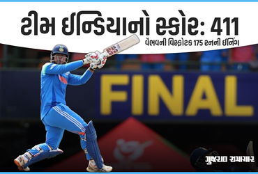 U19 વર્લ્ડ કપ ફાઈનલમાં ભારતનો સૌથી મોટો સ્કોર, ઈંગ્લેન્ડને જીત માટે 412 રનનો ટાર્ગેટ, વૈભવની 175 રનની ઈનિંગ