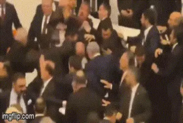 VIDEO: તૂર્કિયેની સંસદ બની યુદ્ધનું મેદાન, સાંસદો વચ્ચે છૂટ્ટા હાથની મારામારી, જાણો મામલો