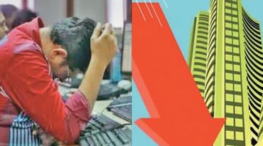 સેન્સેકસ 558 પોઈન્ટ  ગબડી 83674