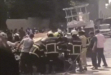 મુંબઈમાં મેટ્રો પિલરનો સ્લેબ ધરાશાયી: રિક્ષા અને કારનો કચ્ચરઘાણ, એકનું મોત, 3થી વધુ ઈજાગ્રસ્ત