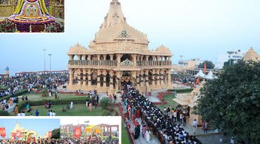 સોમનાથમાં ગુંજી ઉઠયો શિવભક્તિનો નાદ દેવાધિદેવના ત્રણ લાખ ભાવિકોએ દર્શન કર્યા