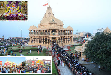 સોમનાથમાં ગુંજી ઉઠયો શિવભક્તિનો નાદ દેવાધિદેવના ત્રણ લાખ ભાવિકોએ દર્શન કર્યા