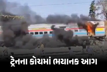 VIDEO: નવી દિલ્હીથી ચેન્નઈ જઈ રહેલી જીટી એક્સપ્રેસમાં લાગી આગ, જીવ બચાવવા કૂદીને ભાગ્યા મુસાફરો