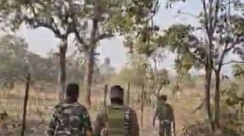 છત્તીસગઢ-મહારાષ્ટ્ર બોર્ડર પર 3 નક્સલવાદી ઠાર, 1 જવાન શહીદ:ગઢચિરોલીમાં એન્કાઉન્ટર, 1 ઘાયલ જવાનને એરલિફ્ટ કરીને હોસ્પિટલ લાવવામાં આવ્યો; સર્ચ ઓપરેશન ચાલુ