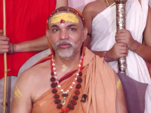 શંકરાચાર્ય અવિમુક્તેશ્વરાનંદને જાનથી મારી નાખવાની ધમકી:ઓડિયો મેસેજમાં કહ્યું- દુનિયામાંથી જવાનો ટાઈમ થઈ ગયો છે, જલ્દી ટિકિટ કપાવાની, જેમ અતીકને માર્યો, તેમ જ મારવાના છે