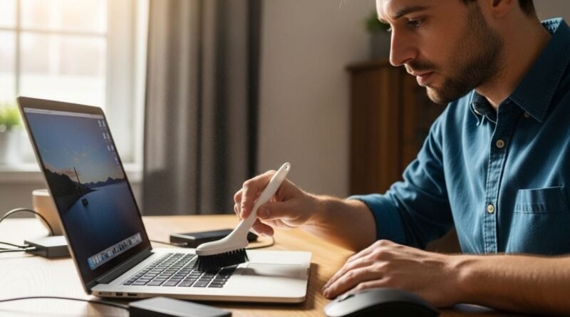 શું તમારા લેપટોપના બટન ચીકણા થઈ ગયા છે ? ગંદકી દૂર કરી કી બોર્ડને નવા જેવું ચમકાવવા માટે અપનાવો આ ‘મેજિક ફોર્મ્યુલા’