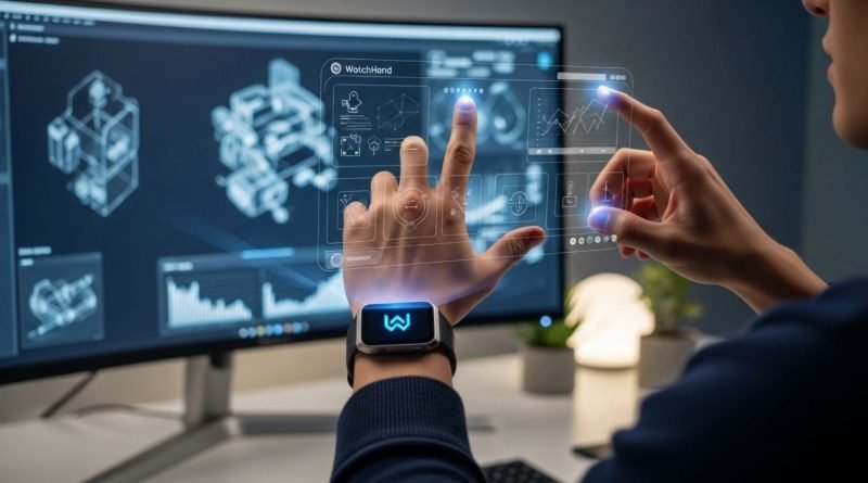 Smartwatch Innovation: માઉસ-કીબોર્ડના દિવસો ભરાઈ ગયા ! હવે માત્ર હવામાં આંગળીઓ ફેરવશો તો ચાલશે કમ્પ્યુટર, જાણો શું છે આ ‘વોચહેન્ડ’ ટેકનોલોજી