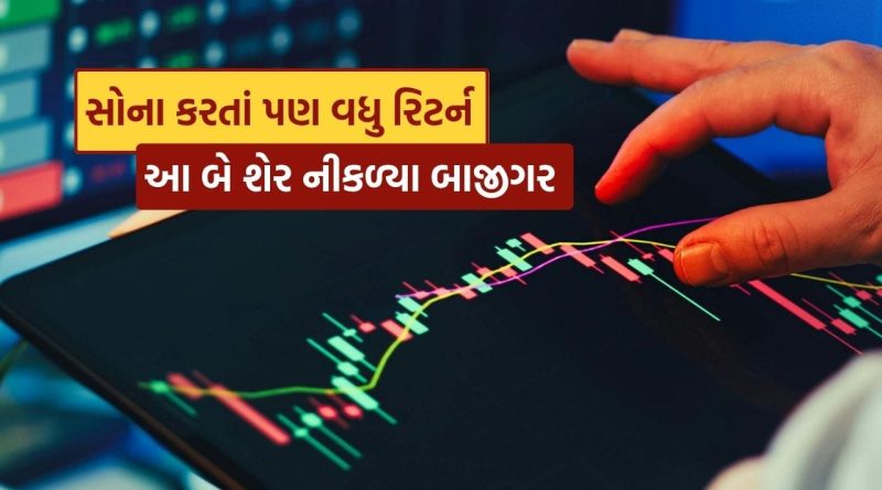 સોના કરતાં પણ વધુ રિટર્ન, આ બે શેર… જેણે રોકાણકારોને કર્યા માલામાલ, જાણો