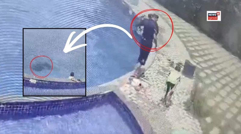 રાજકોટમાં દીકરાના જન્મદિને જ પિતાનું થયું આકસ્મિક મોત, સીસીટીવીમાં આખી ઘટના કેદ